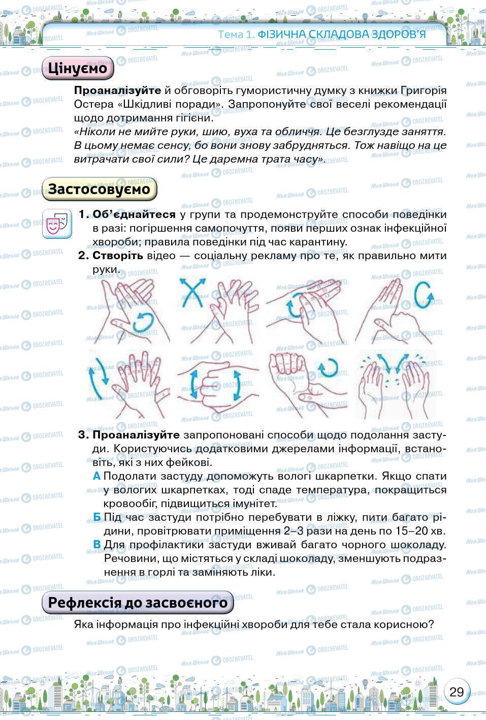 Учебники Основы здоровья 5 класс страница 29