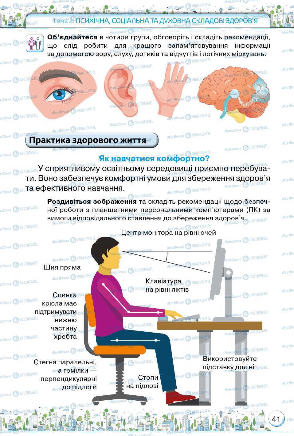 Учебники Основы здоровья 5 класс страница 41