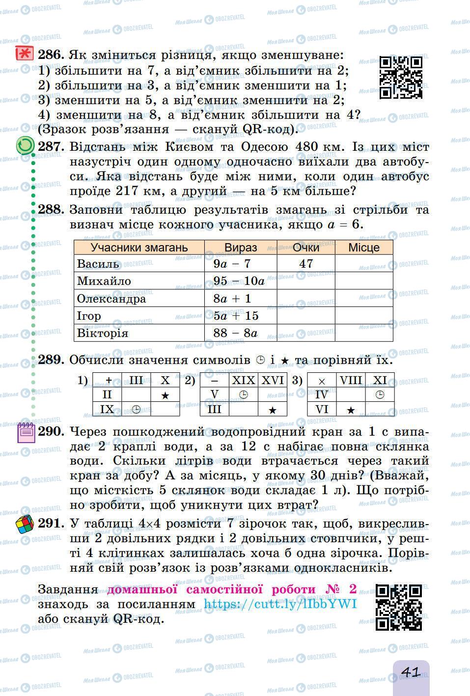 Учебники Математика 5 класс страница 41