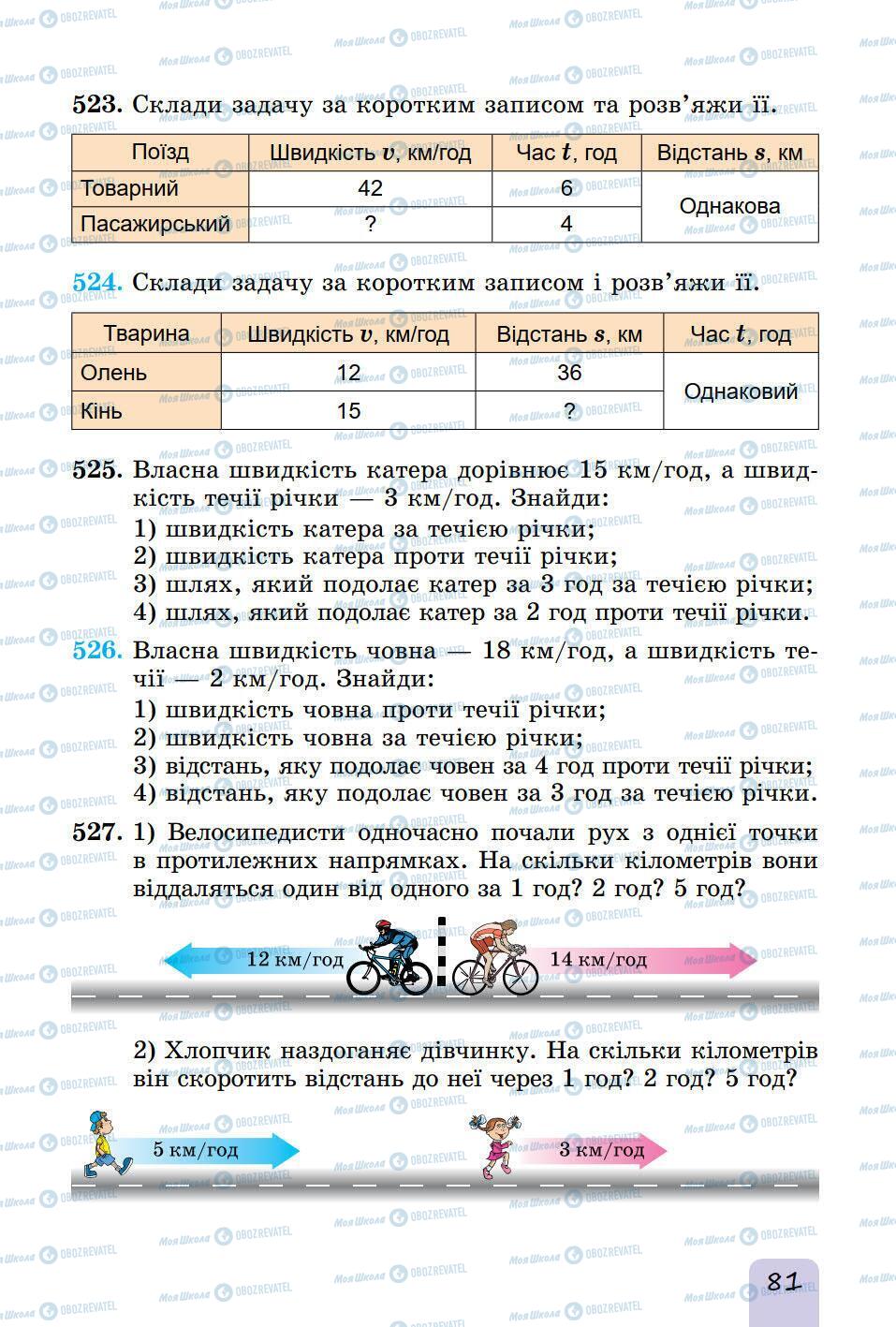 Учебники Математика 5 класс страница 81