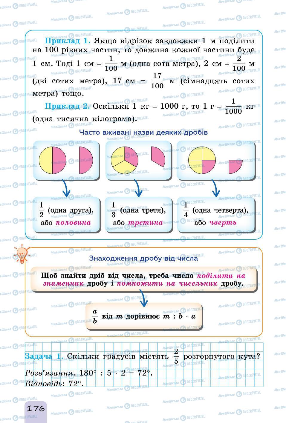 Учебники Математика 5 класс страница 176