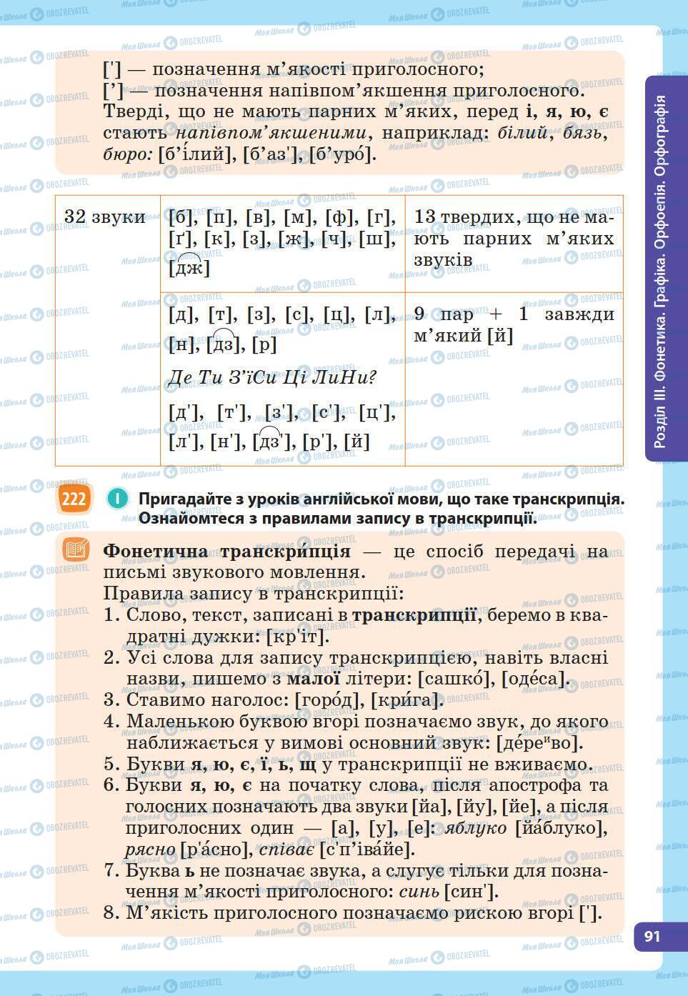 Підручники Українська мова 5 клас сторінка 80