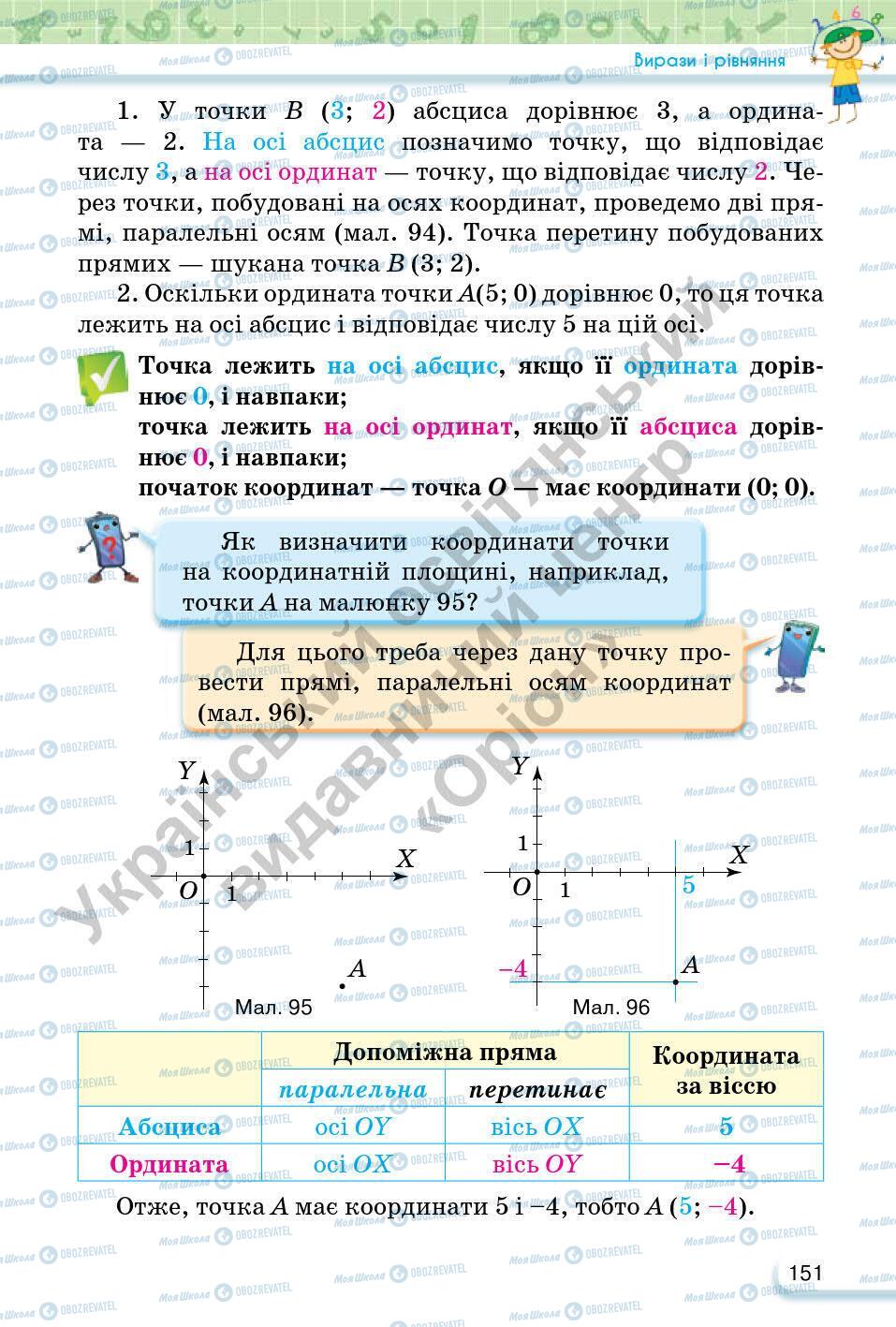 Підручники Математика 6 клас сторінка 151