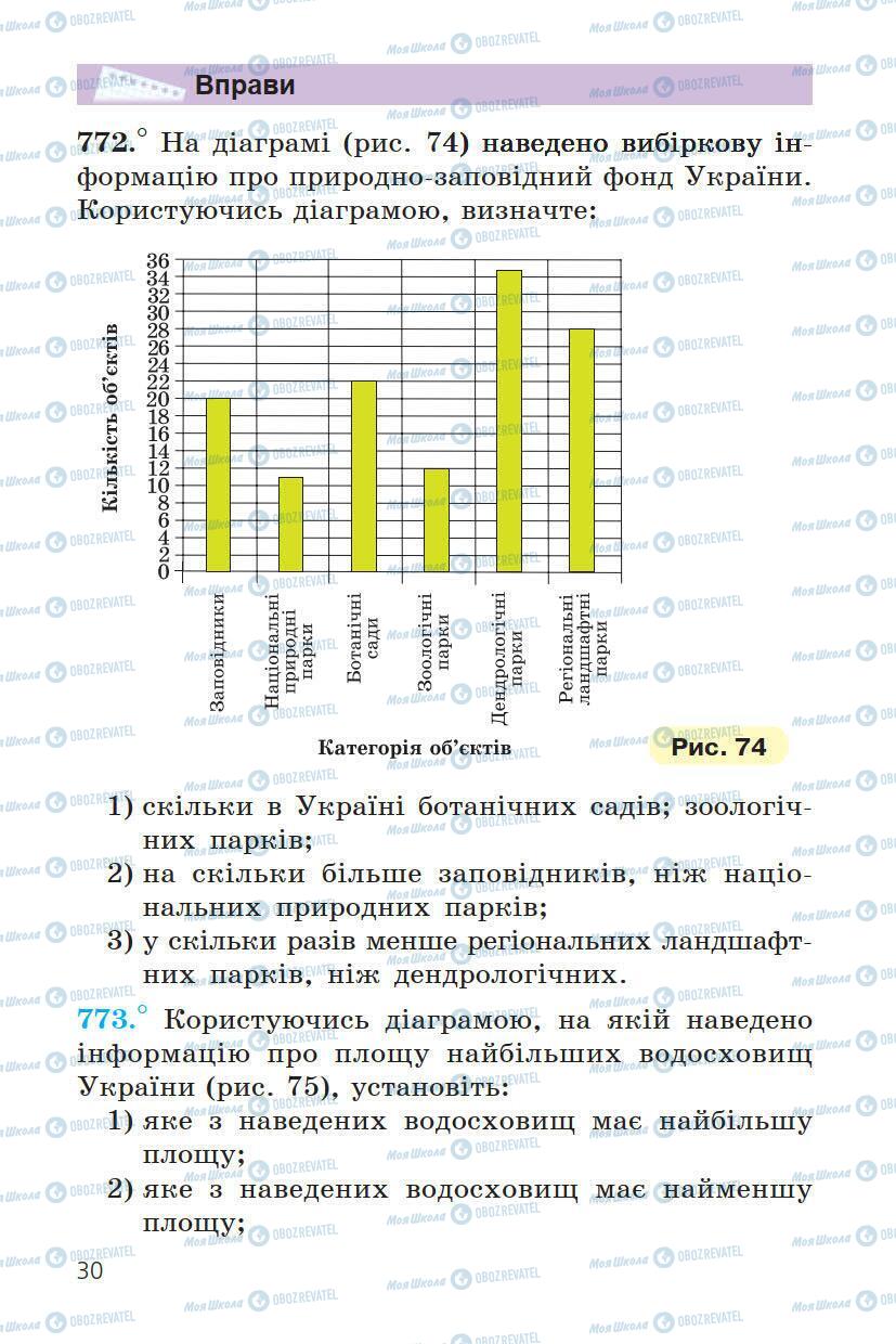 Учебники Математика 6 класс страница 30