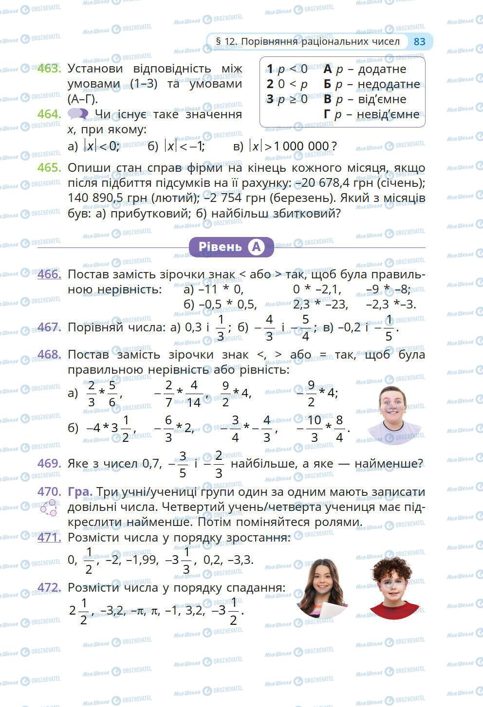 Учебники Математика 6 класс страница 83