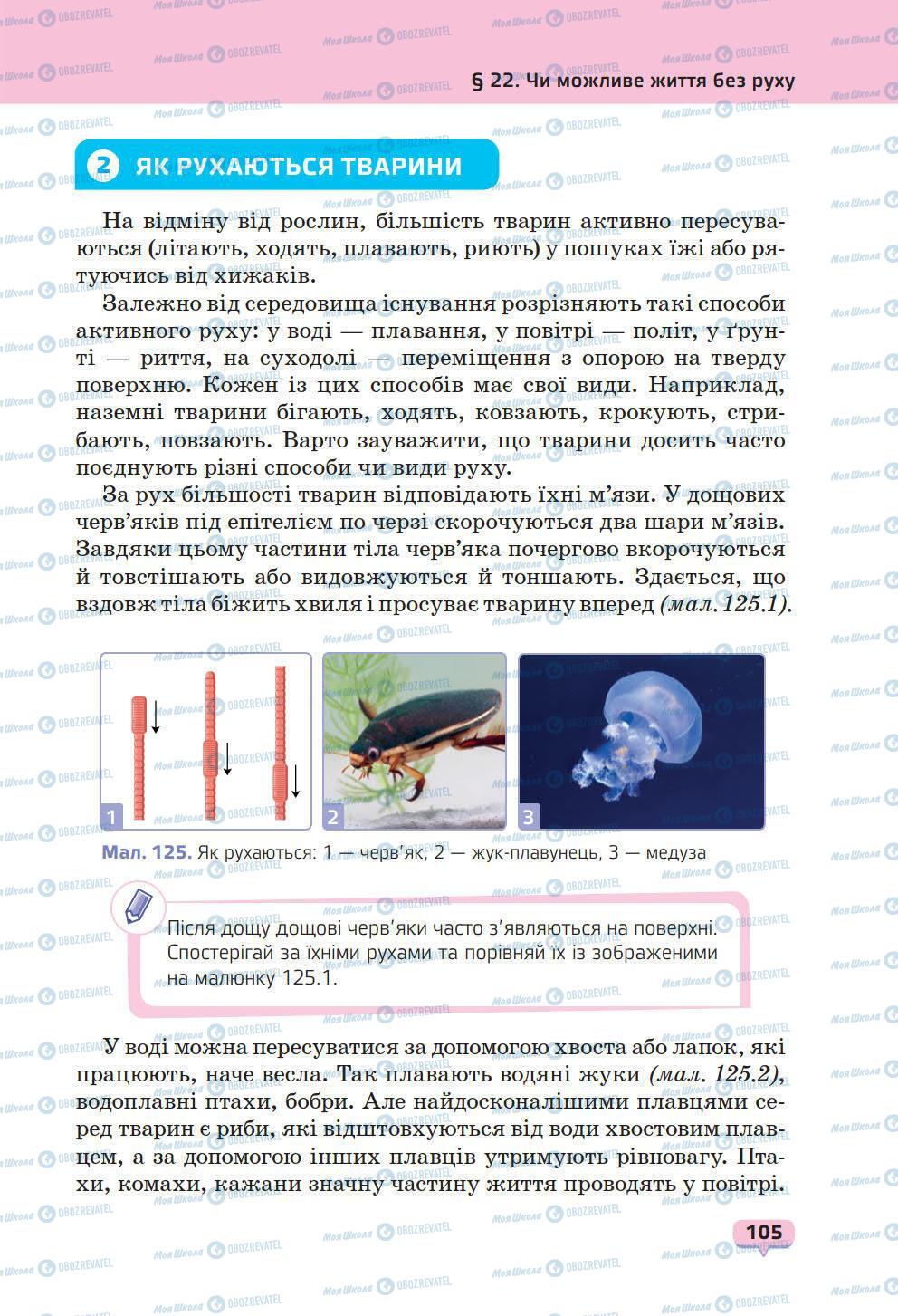 Учебники Природоведение 6 класс страница 105