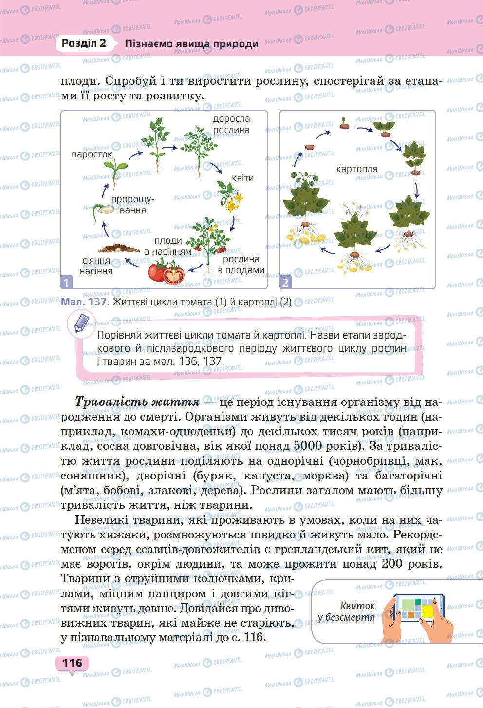 Учебники Природоведение 6 класс страница 116