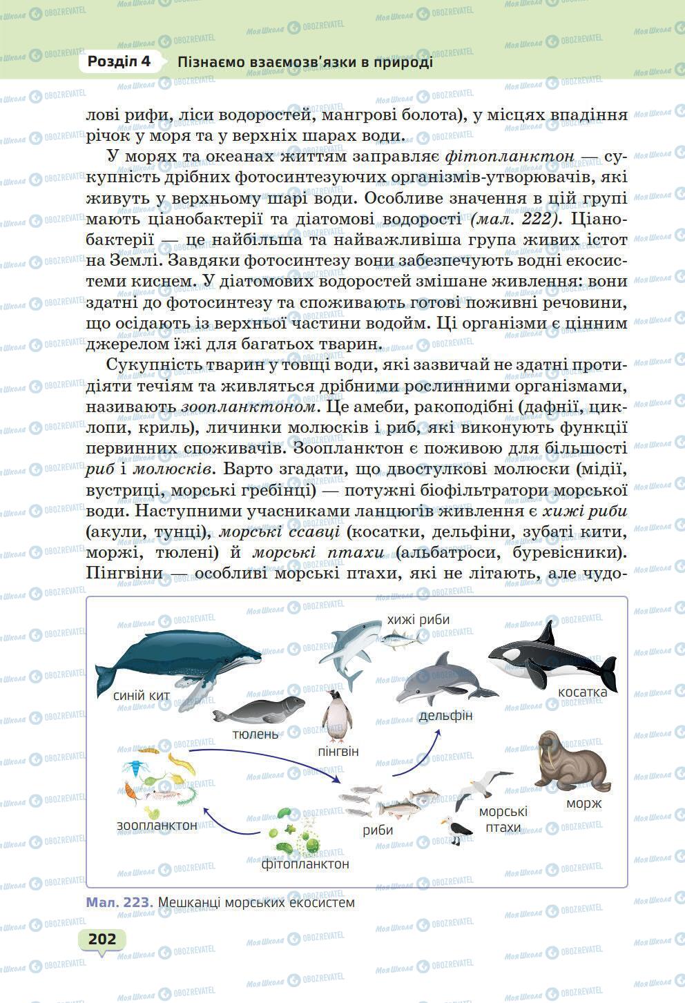 Учебники Природоведение 6 класс страница 202