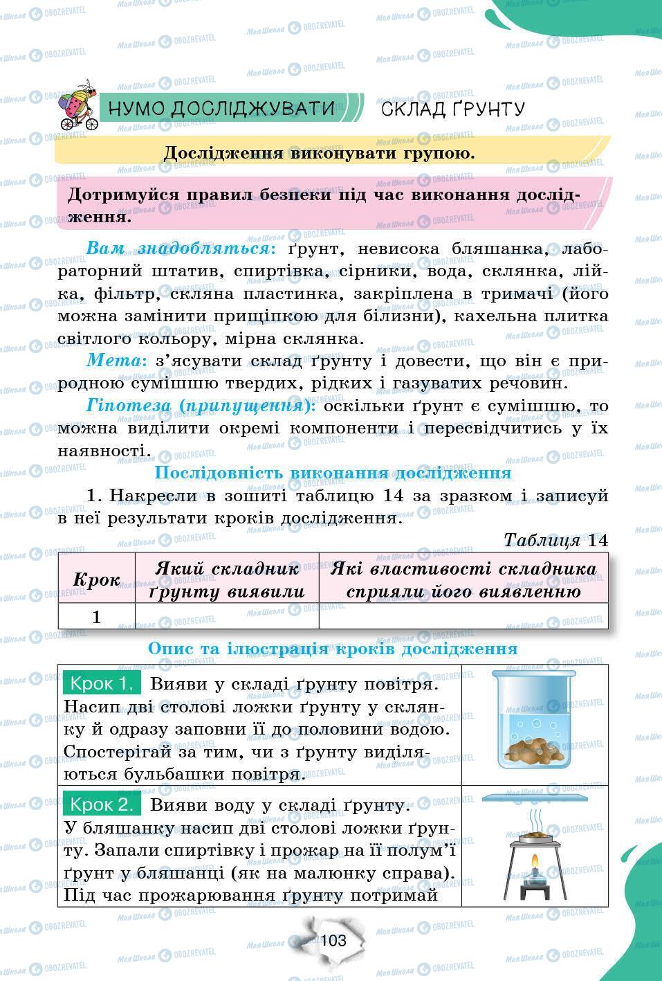 Підручники Природознавство 6 клас сторінка 103