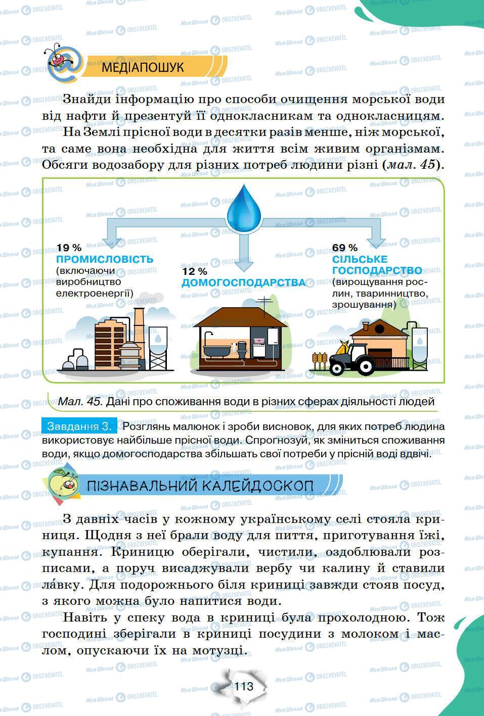 Підручники Природознавство 6 клас сторінка 113