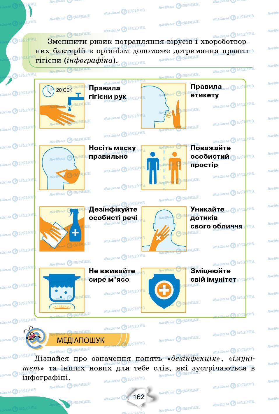 Підручники Природознавство 6 клас сторінка 162