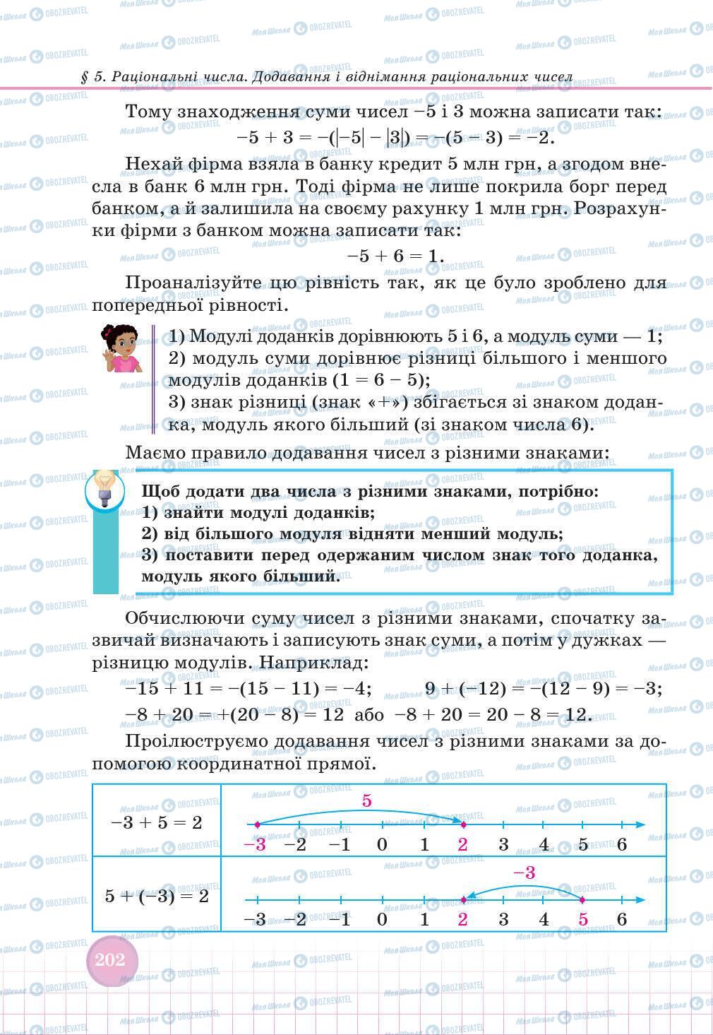 Підручники Математика 6 клас сторінка 202