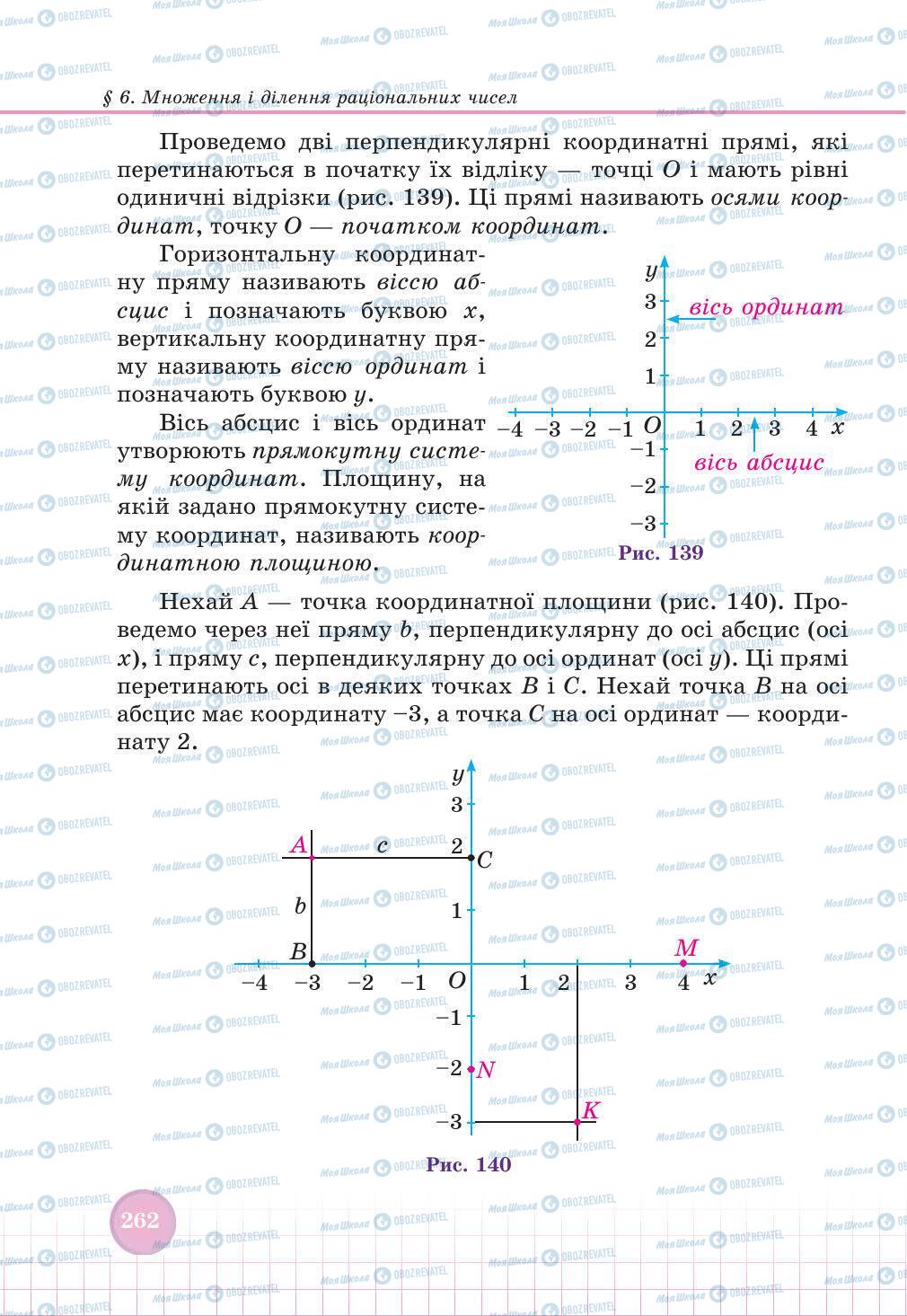 Підручники Математика 6 клас сторінка 262