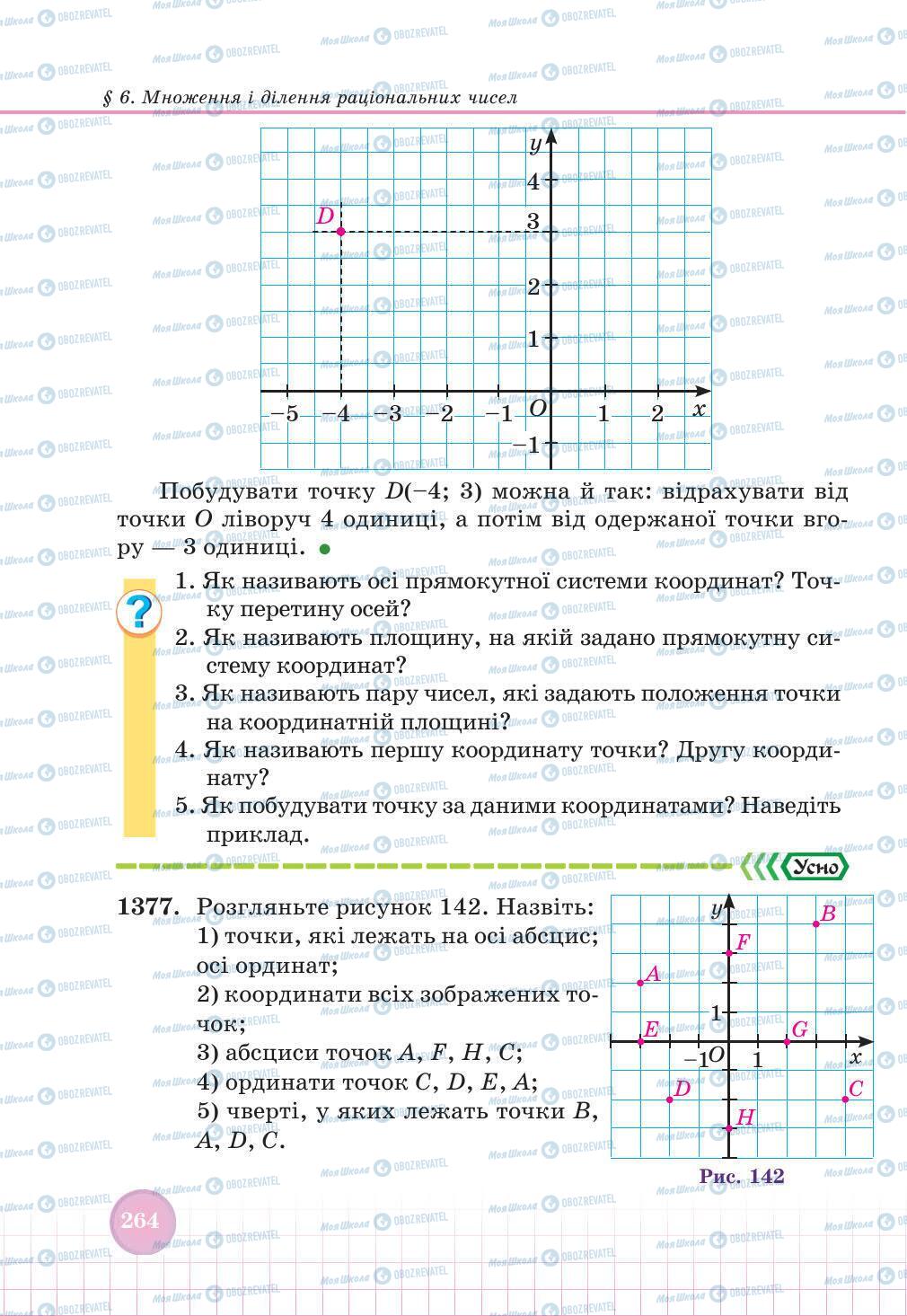 Учебники Математика 6 класс страница 264