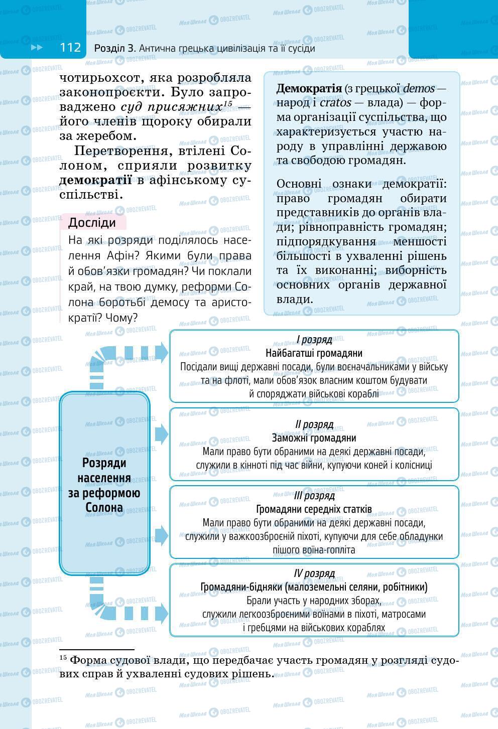 Підручники Всесвітня історія 6 клас сторінка 112