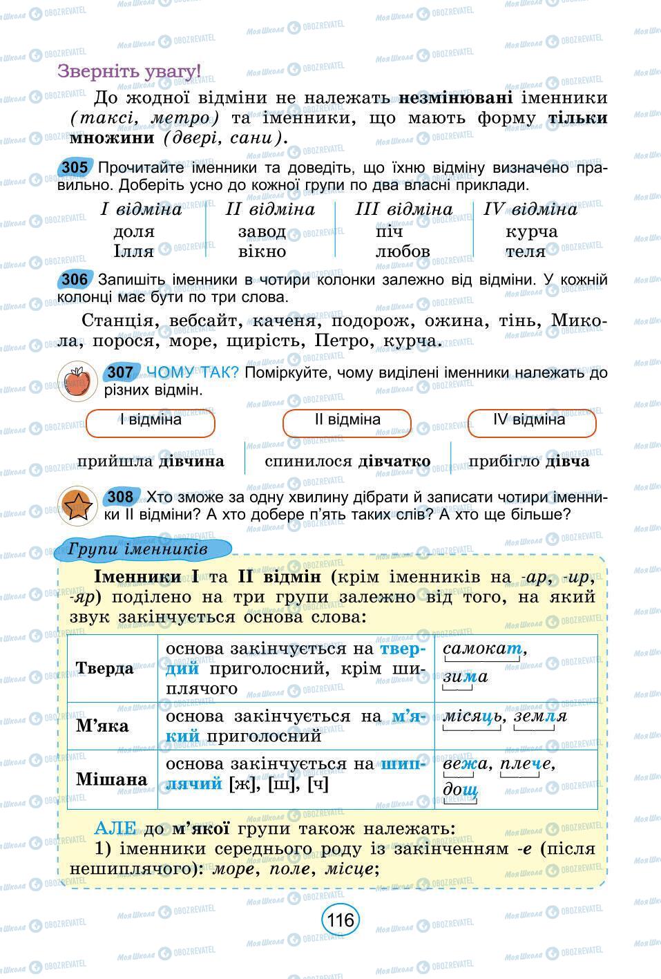 Учебники Укр мова 6 класс страница 116