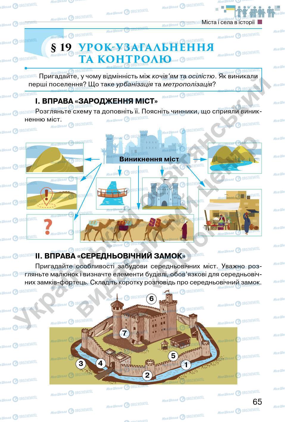 Підручники Всесвітня історія 6 клас сторінка 65