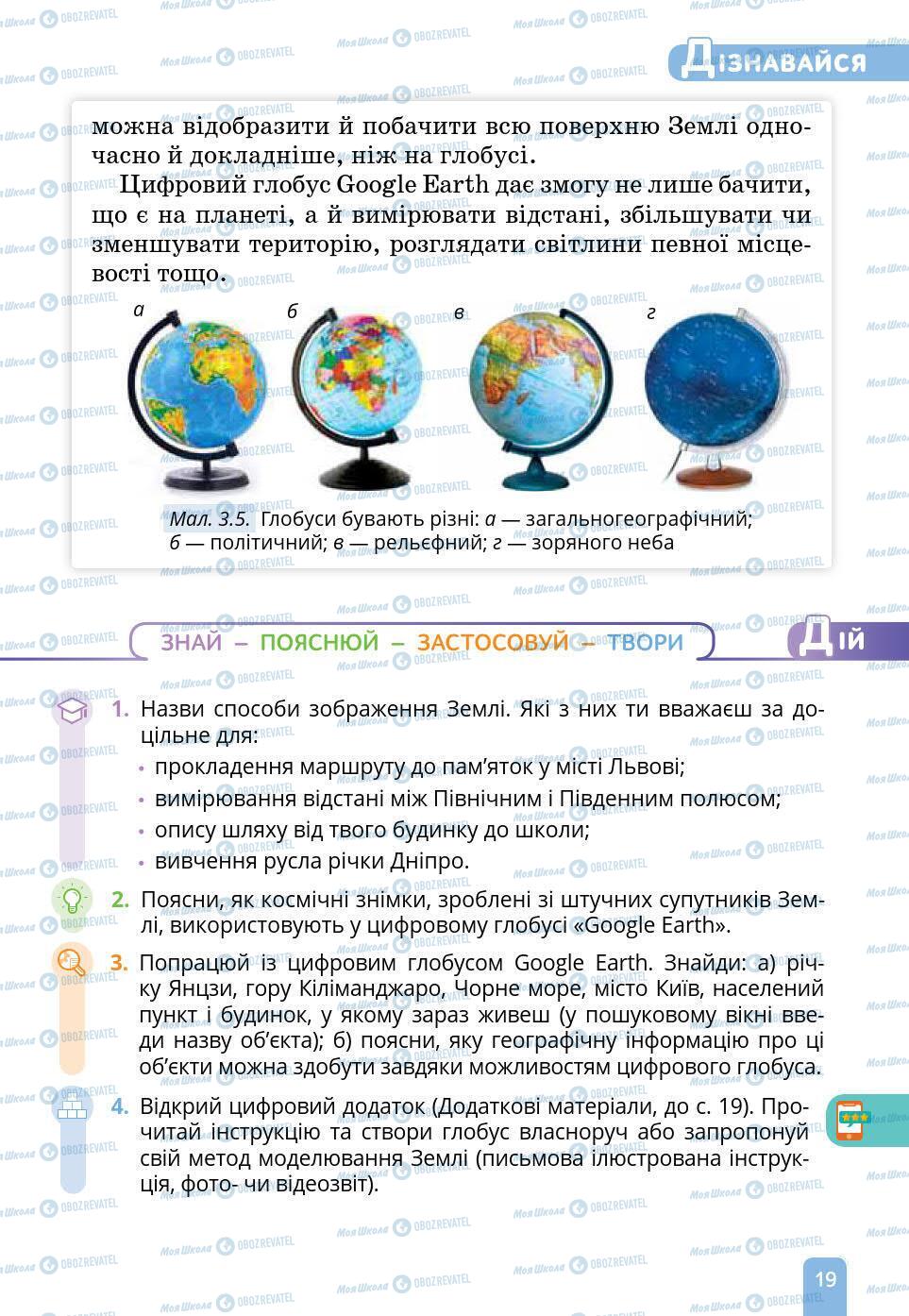 Підручники Природознавство 6 клас сторінка 19