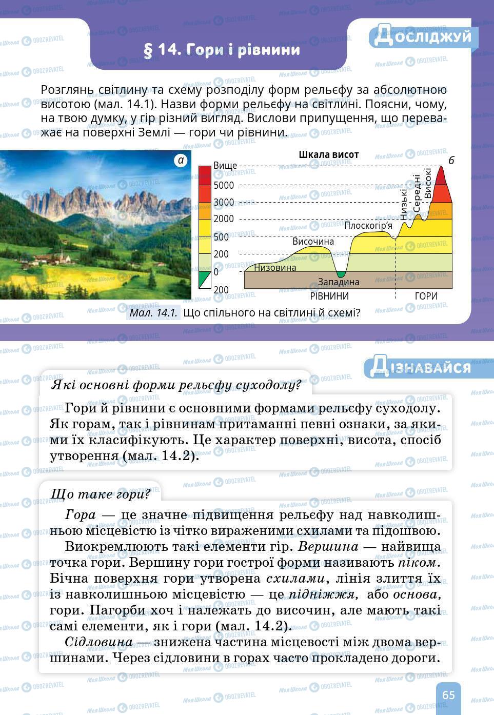 Учебники Природоведение 6 класс страница 65