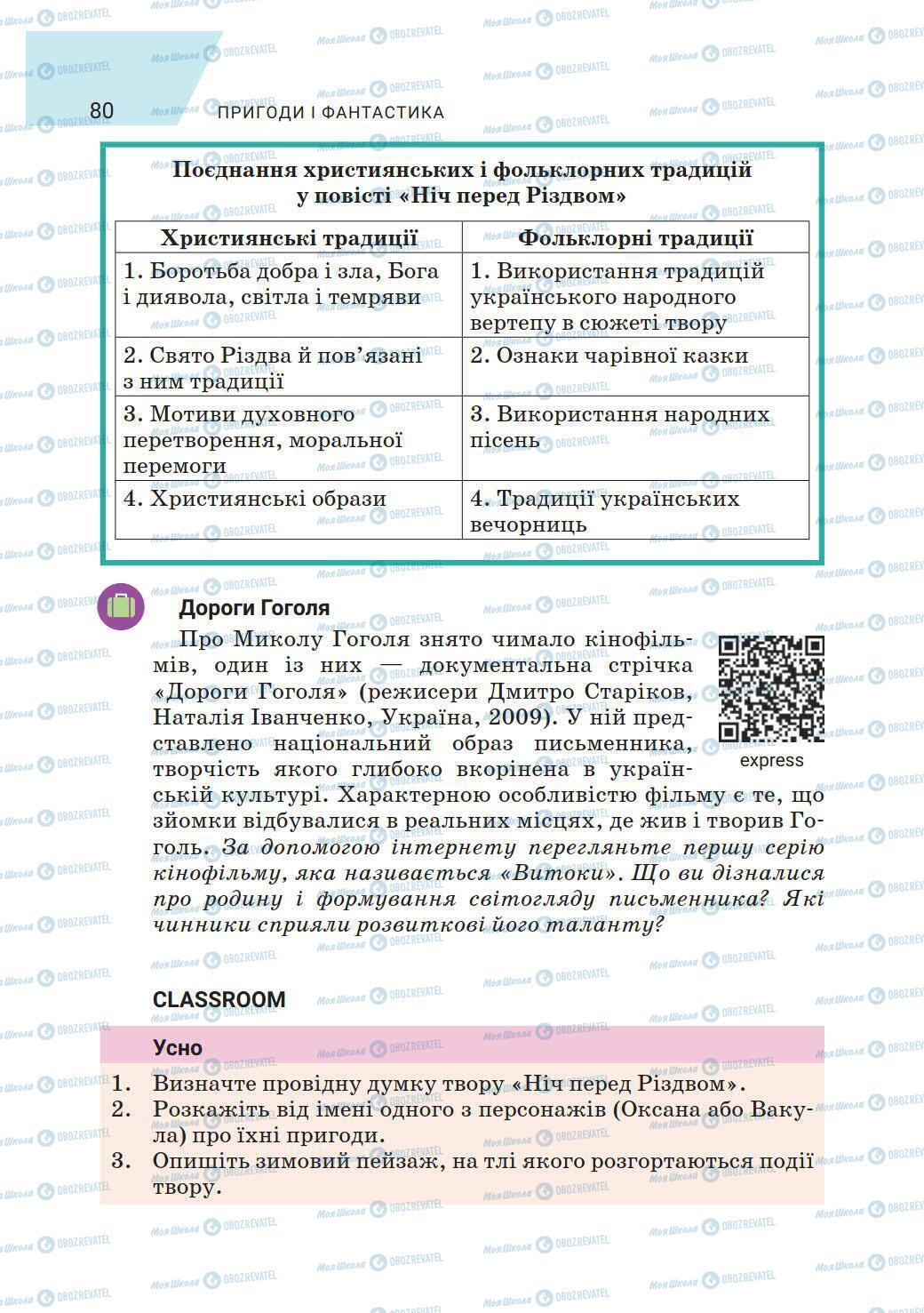Учебники Зарубежная литература 6 класс страница 80