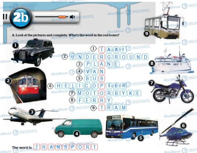 ГДЗ Англійська мова 6 клас сторінка page 20