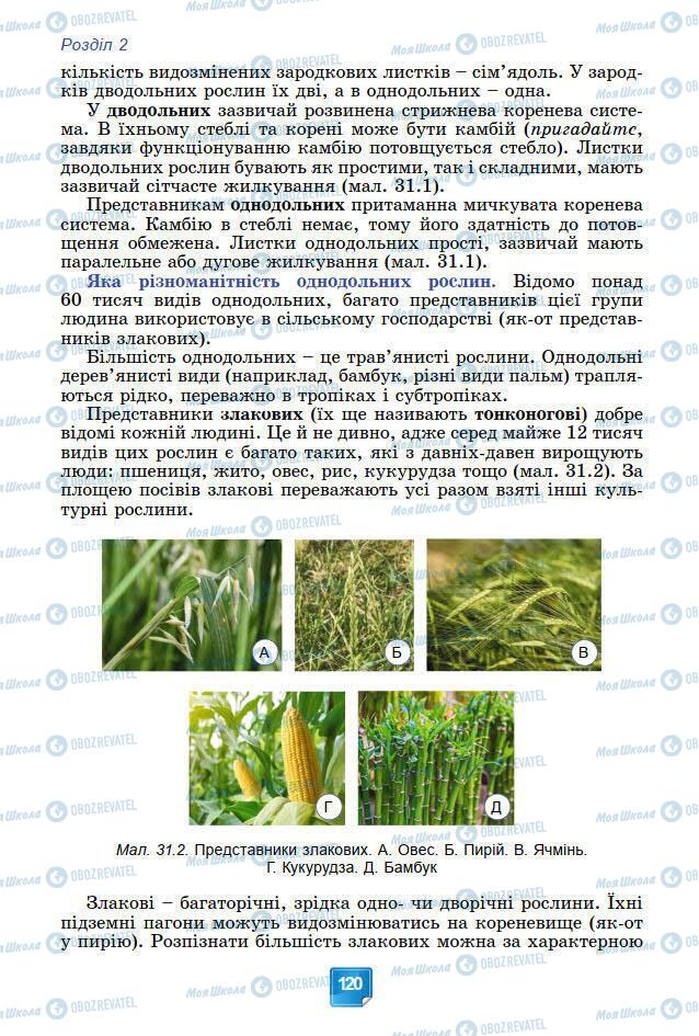 Учебники Биология 7 класс страница 120