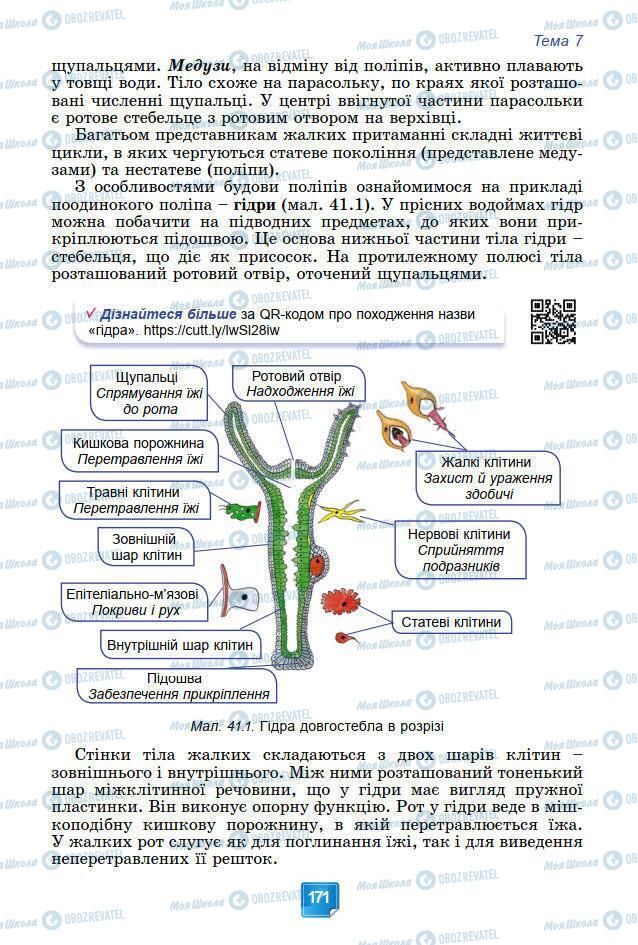 Учебники Биология 7 класс страница 171