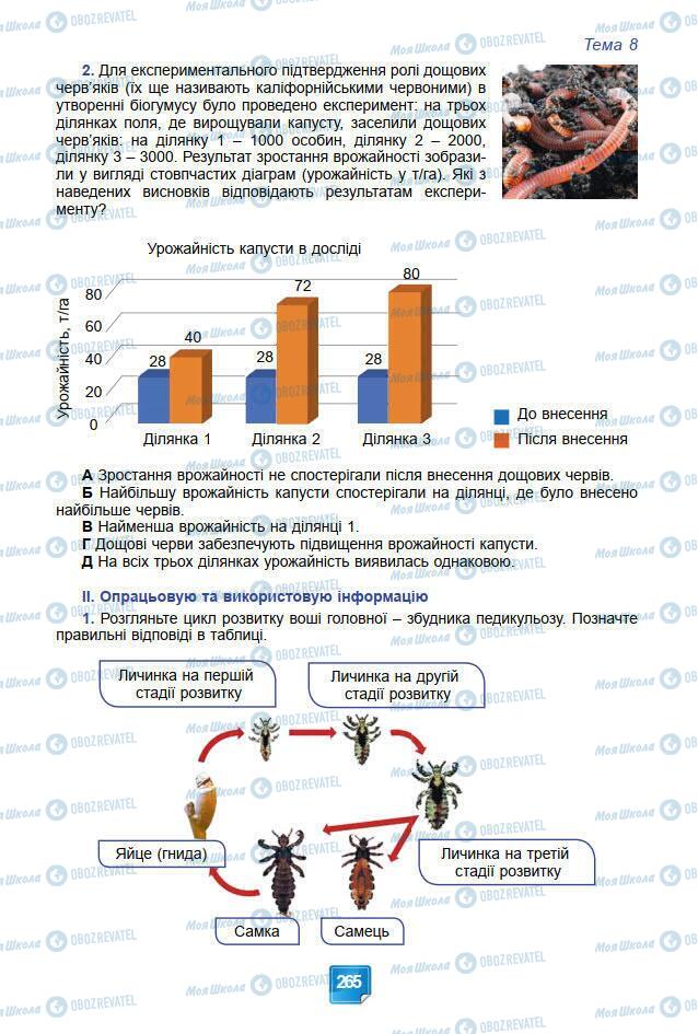 Учебники Биология 7 класс страница 265