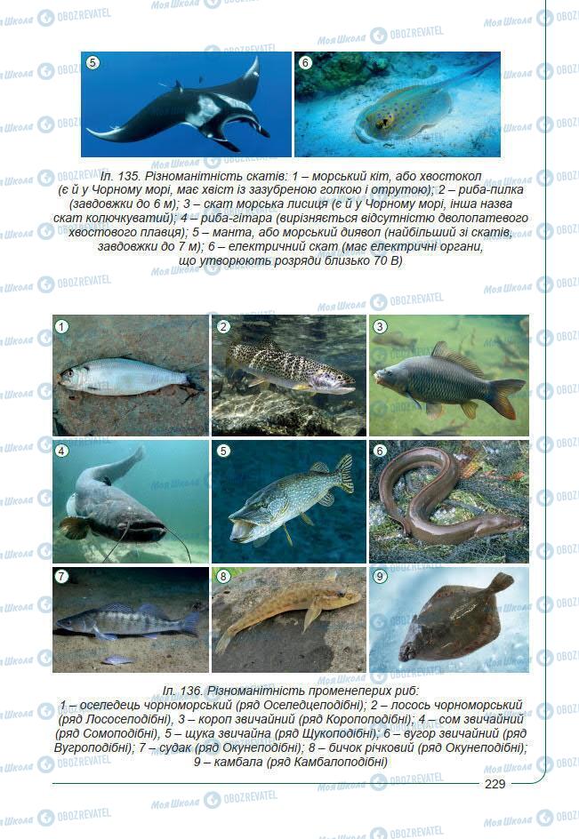 Підручники Біологія 7 клас сторінка 229