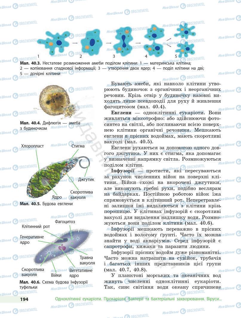 Учебники Биология 7 класс страница 194