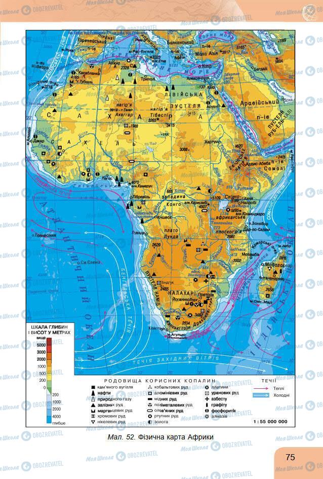 Підручники Географія 7 клас сторінка 75