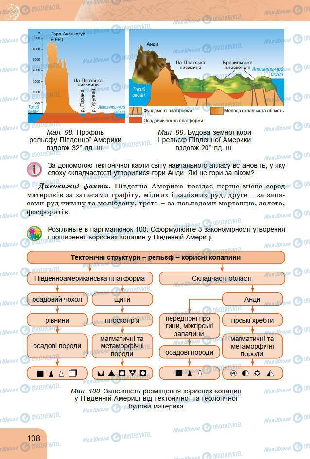 Учебники География 7 класс страница 138