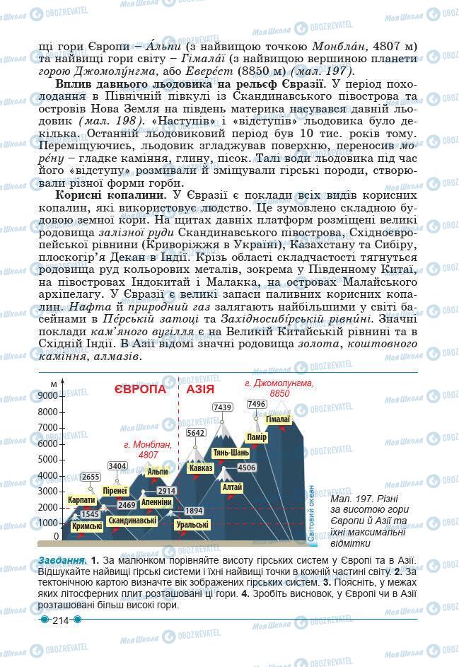 Учебники География 7 класс страница 214