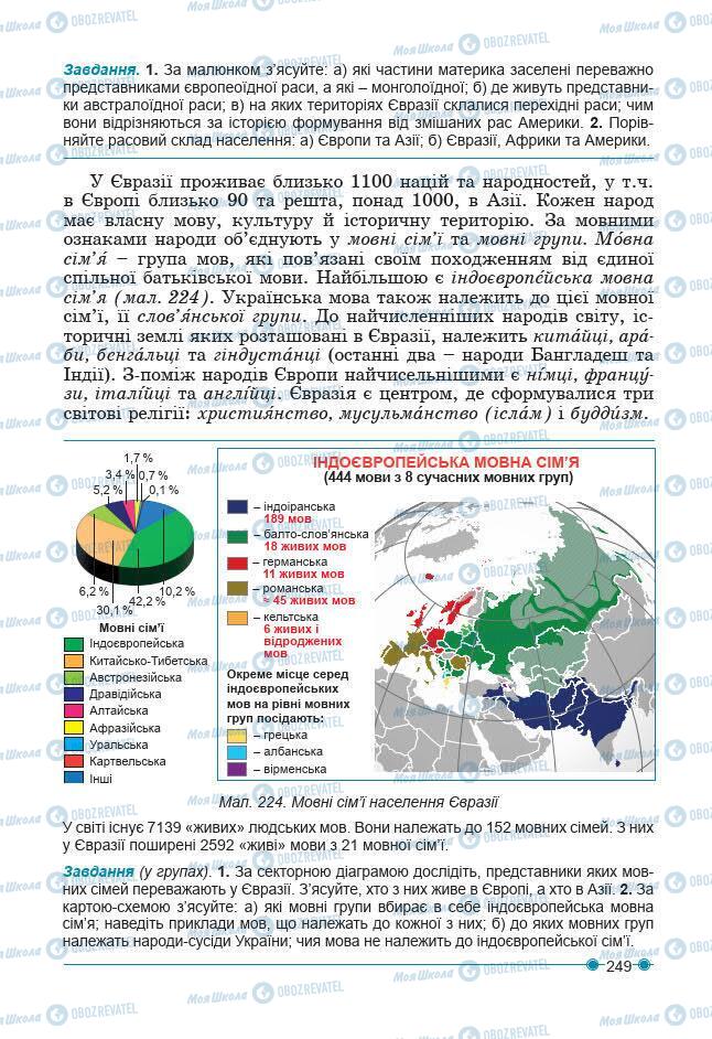 Учебники География 7 класс страница 249