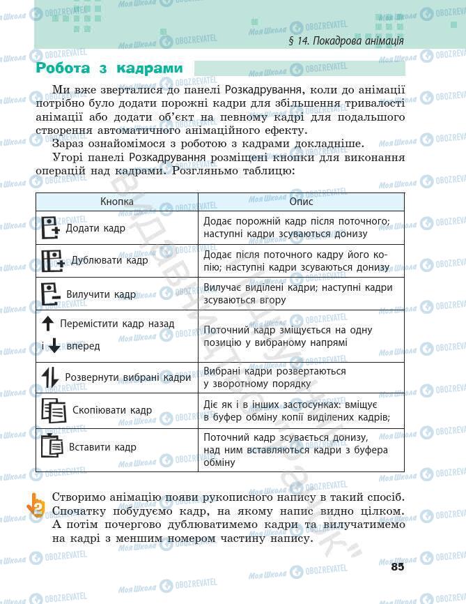 Учебники Информатика 7 класс страница 85