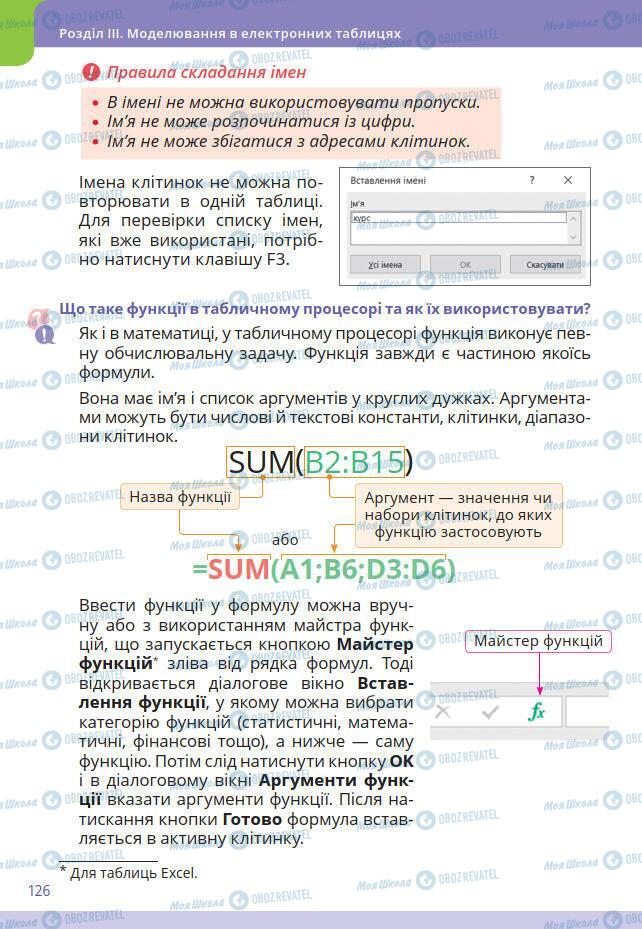 Підручники Інформатика 7 клас сторінка 126