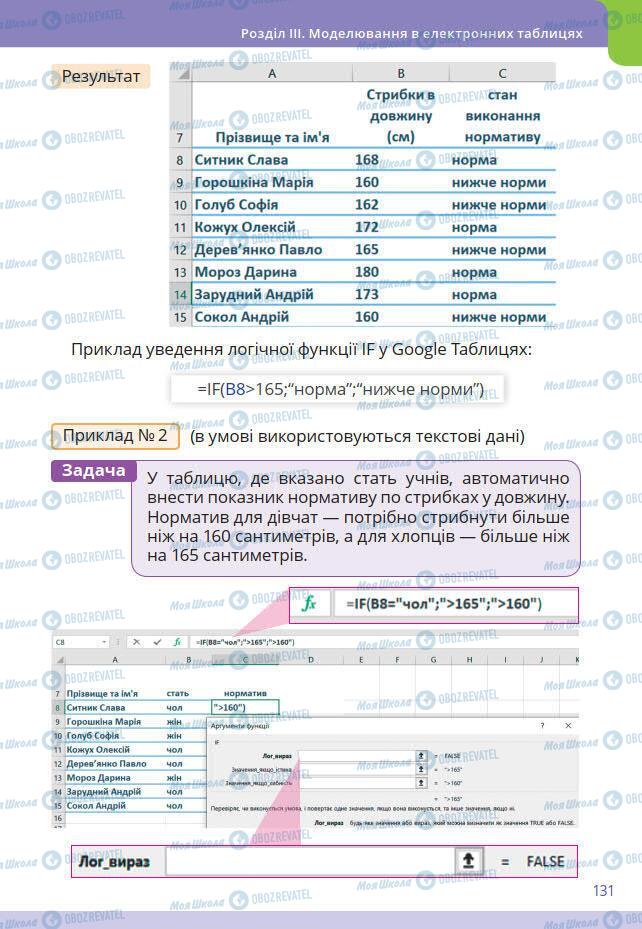 Підручники Інформатика 7 клас сторінка 131