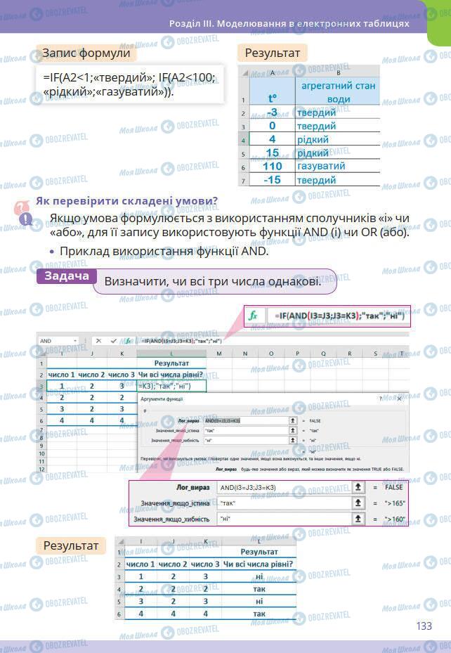 Підручники Інформатика 7 клас сторінка 133