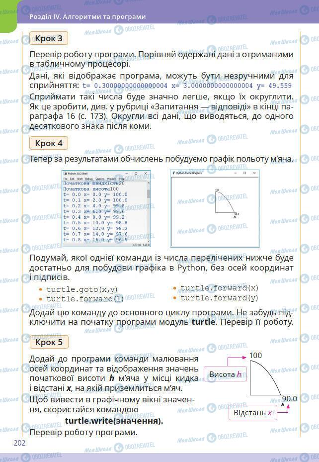 Учебники Информатика 7 класс страница 202