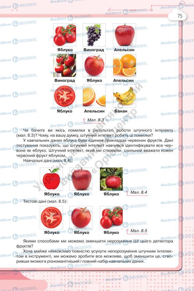 Підручники Інформатика 7 клас сторінка 75