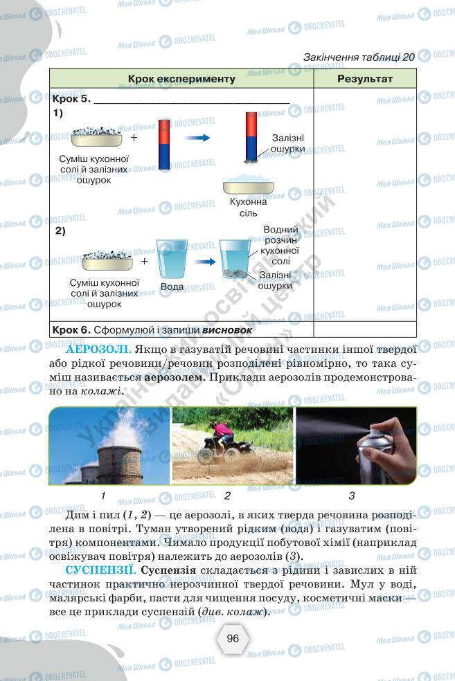 Підручники Хімія 7 клас сторінка 96