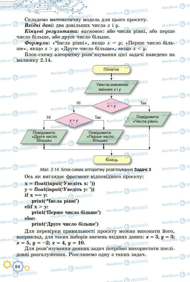 Підручники Інформатика 7 клас сторінка 84