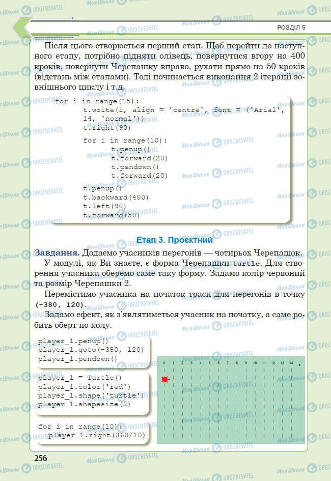 Учебники Информатика 7 класс страница 256