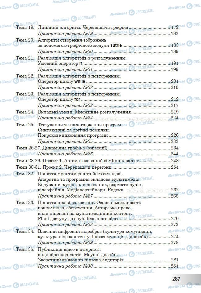 Учебники Информатика 7 класс страница 287