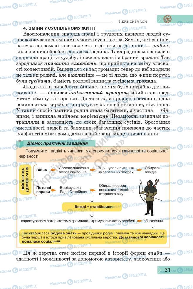 Учебники История Украины 7 класс страница 31
