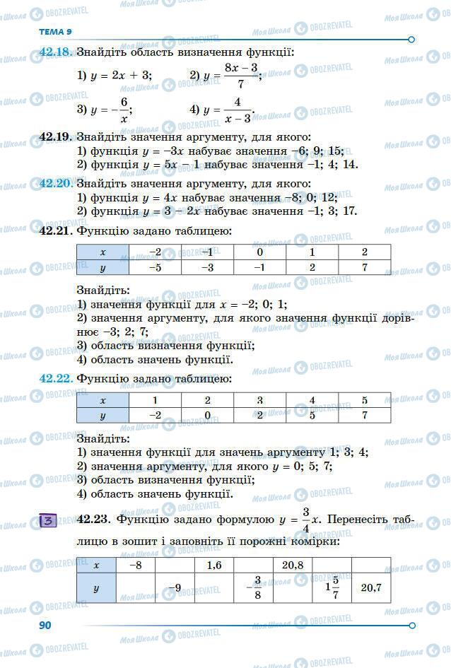 Учебники Математика 7 класс страница 90