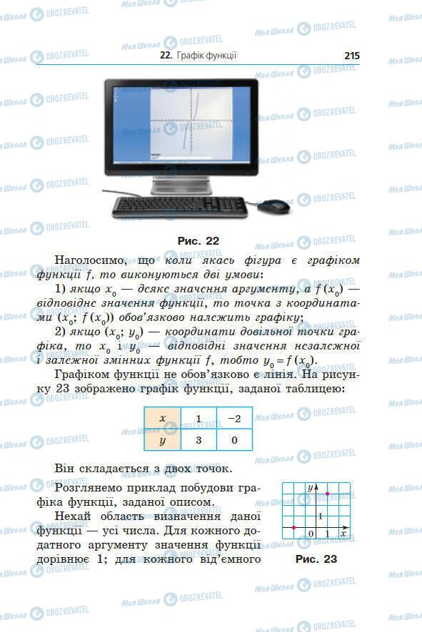 Учебники Алгебра 7 класс страница 215