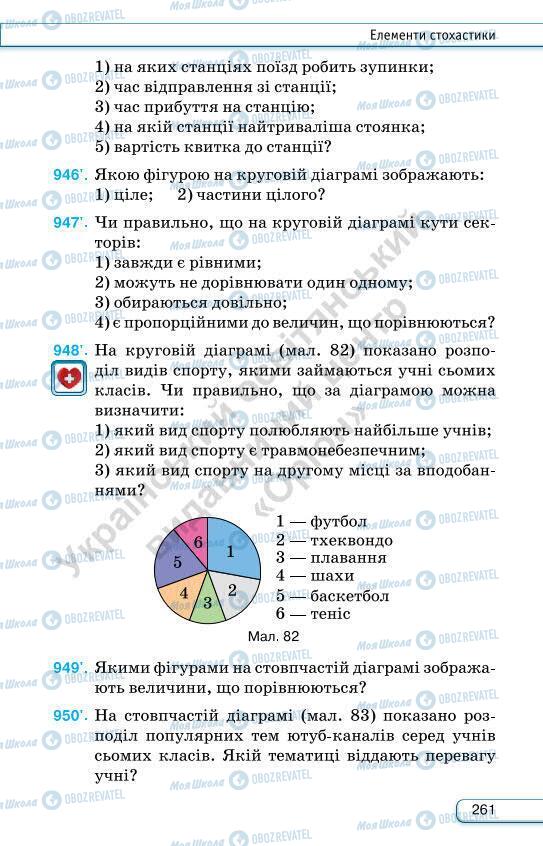 Учебники Алгебра 7 класс страница 261