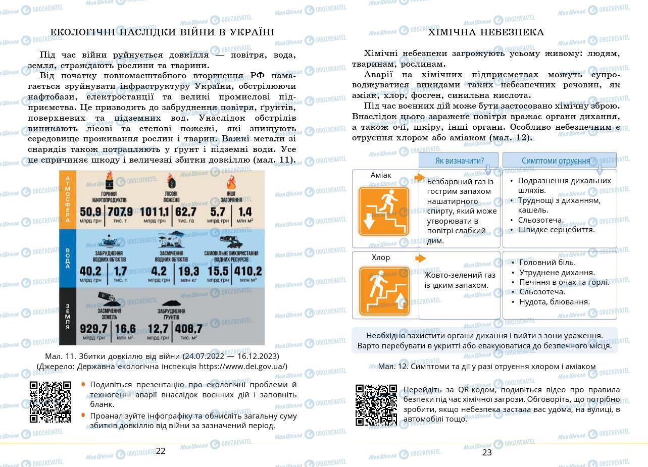 Учебники Основы здоровья 7 класс страница 22-23