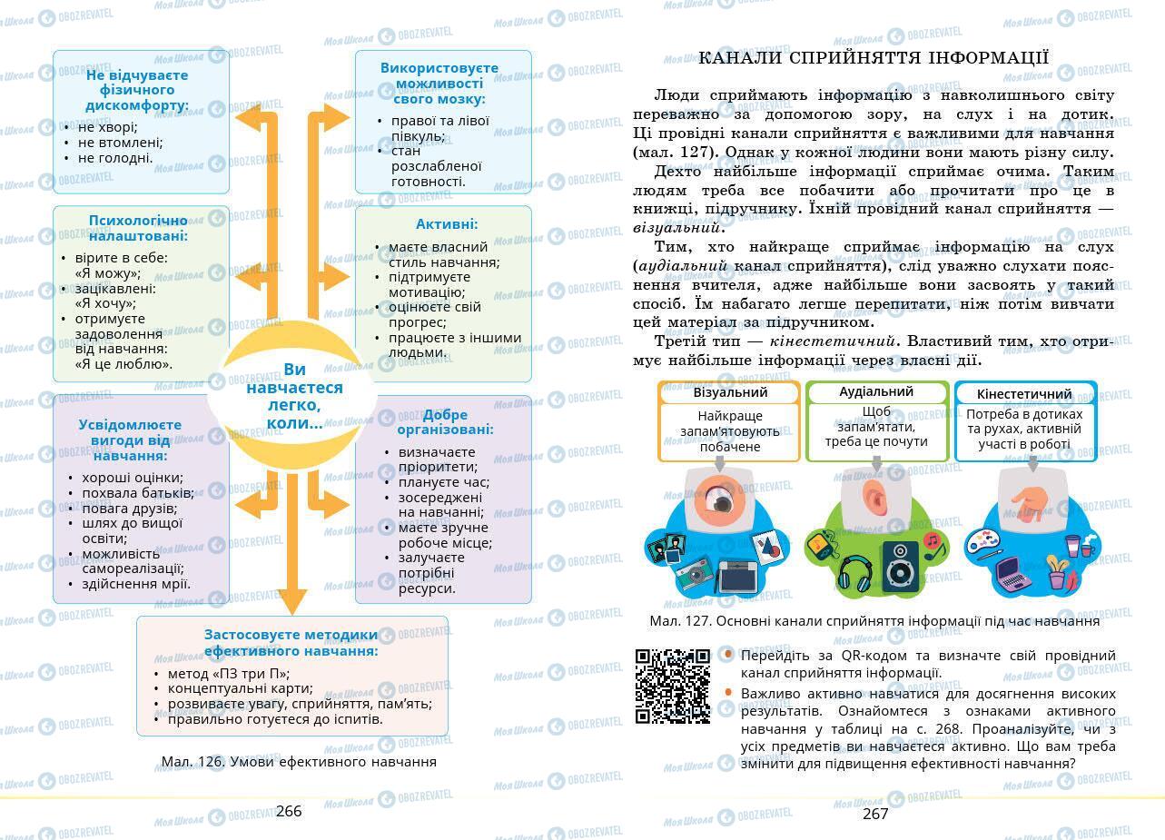 Учебники Основы здоровья 7 класс страница 266-267